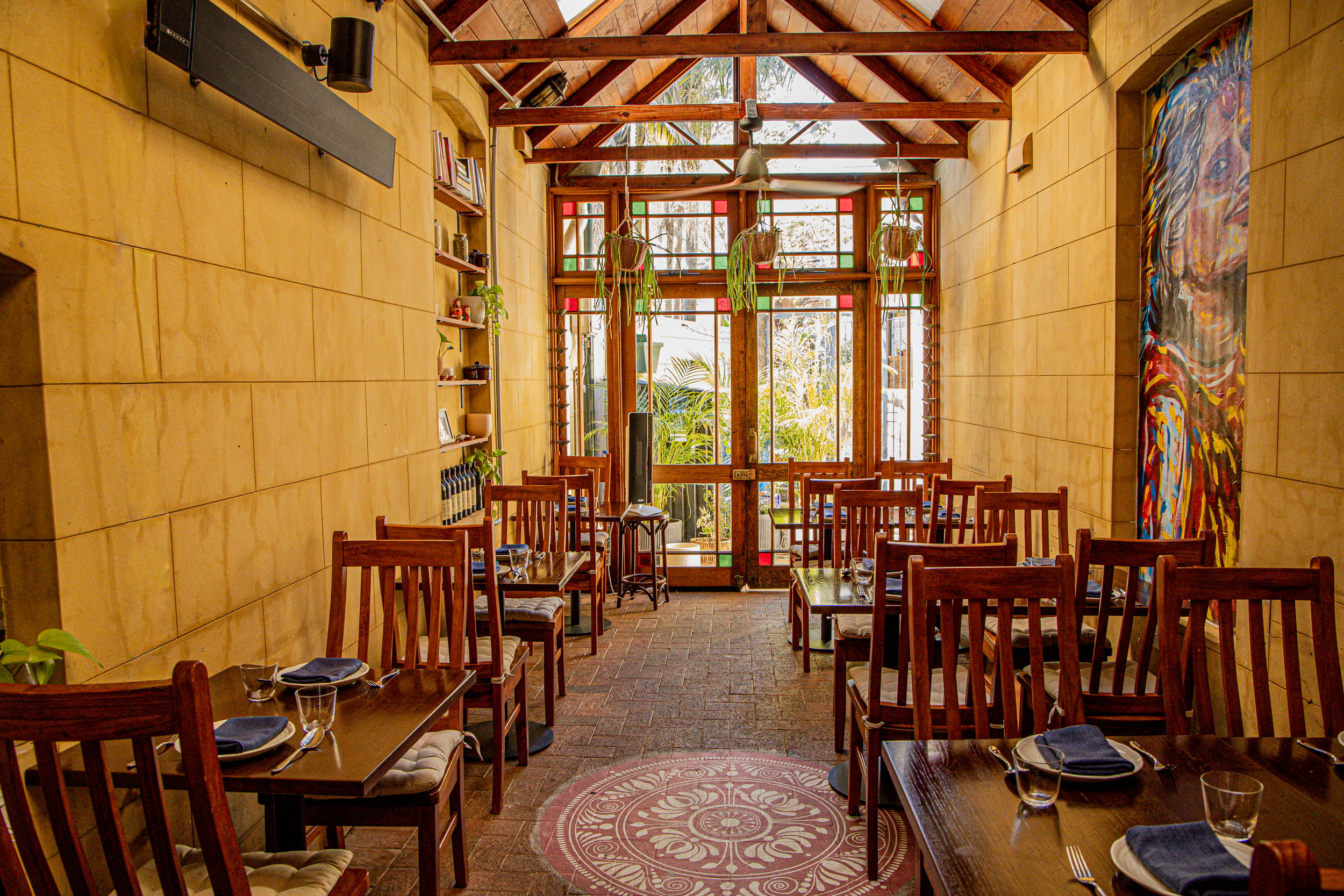 The dining room at Kolkata Social